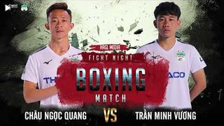 Sẽ ra sao khi Minh Vương, Trọng Sáng và đồng đội so găng trên sàn boxing? | HAGL Media