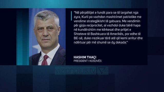 Kurti vendos masën e reciprocitetit ndaj Serbisë - News, Lajme - Vizion Plus