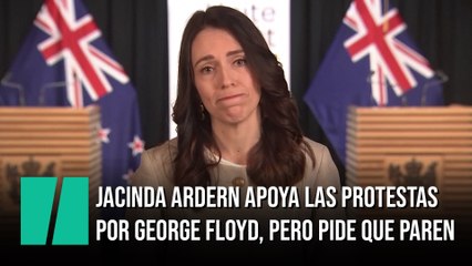 Download Video: La primera ministra de Nueva Zelanda apoya las protestas contra el racismo