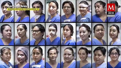 Este es el rostro de las mujeres que luchan contra la pandemia del covid-19