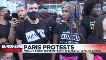 France: Police use tear gas against racial injustice protesters as Floyd outrage goes global