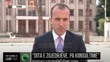 “Dita e zgjedhjeve, pa konsultime”/ Presidenti Meta: Po pres përfundimin e reformës zgjedhore