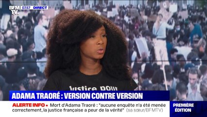 "Justice pour Adama": Assa Traoré s'exprime après la manifestation spectaculaire en hommage à son frère