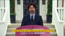 Canada : interrogé sur la réponse de Donald Trump aux manifestations antiracistes, Justin Trudeau laisse planer un (très) long silence