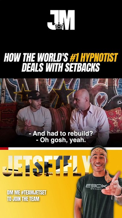 JETSETFLY — HOW THE WORLDS #1 HYPONIST DEALS WITH SETBACKS