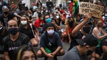 Brazil anti-racism rallies: Protesters blame Bolsonaro