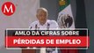 En mayo se perdieron menos de 350 mil empleos: AMLO