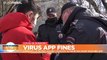 Coronavirus: Russia's tracking app sparks fury after mistakenly fining users