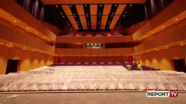Report TV - Rama poston video nga Teatri i Operas e Baletit i rikonstruktuar