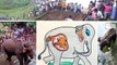 Pregnant Elephant Lost Life || ఛీ ఇంత దారుణమా! బాణాసంచా కూర్చి పండ్లను ఏనుగుకు తినిపించిన కిరాతకులు!