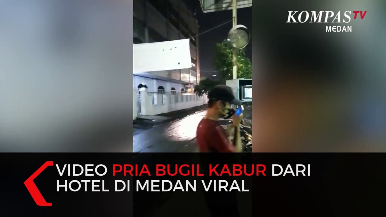Pria Bugil Kabur dari Hotel di Medan