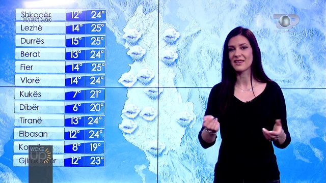 Wake Up/ Parashikimi i motit/ Java nis me reshje dhe ulje temperaturash