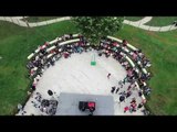 Report TV - Veliaj publikon pamjet me dron: Parku 'Rinia' një xhevahir i bërë me shumë dashuri
