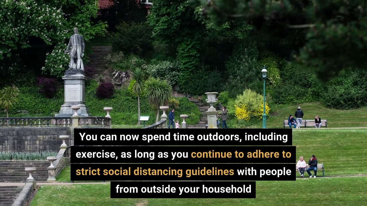 Government guidelines for using green space
