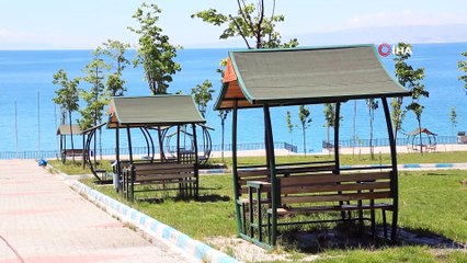 Türkiye’nin iç sulardaki ilk ve tek mavi bayraklı halk plajı sezona hazır