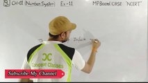 9Th CHapter 1 Number System Ex 1.1 Solution  Cbse MpBoard NCERT part 3
