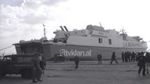 Anija luftarake franceze në Durrës - (14 Maj 2000)