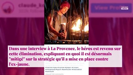 Koh-Lanta 2020 : Claude "mitigé" sur l'élimination de Régis, il s'explique