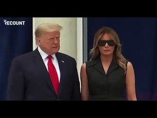 ABD Trump çiftinin bu görüntülerini konuşuyor