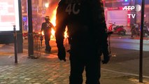 صدامات في باريس على هامش تظاهرة ضد عنف الشرطة