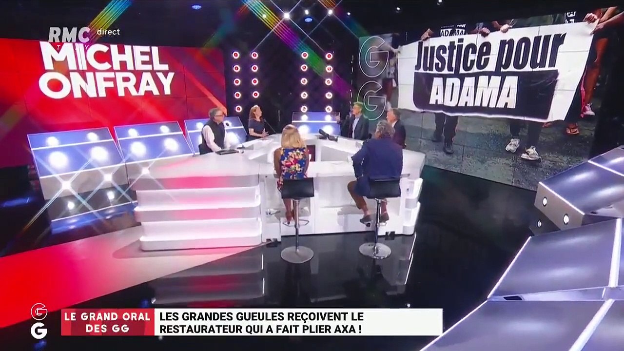 Michel Onfray : "Non. Il y a une instrumentalisation de tout ce qui a lieu. Je n'aime pas crier des slogans que d'autres ont fait pour moi"