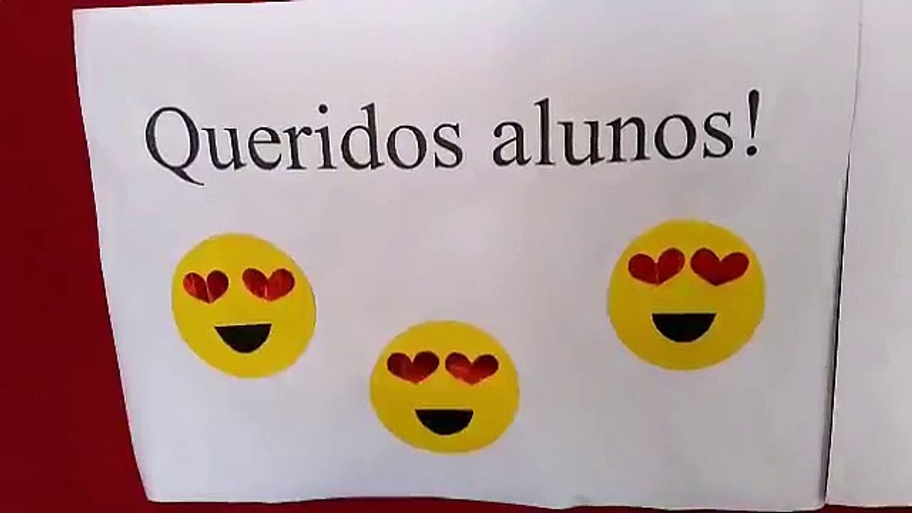 Queridos alunos :saudades!