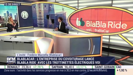 Frédéric Mazzela (BlaBlaCar) : BlaBlaCar lance BlaBla Ride avec les trottinettes électriques Voi - 03/06