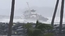 Cyclone Nisarga: Ship adrift, roof top blown away, watch visuals from Maharashtra