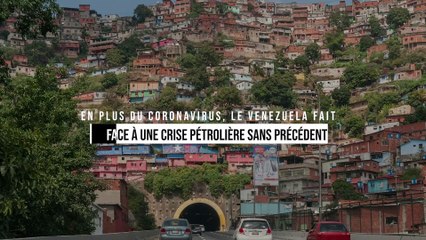 En plus du coronavirus, le Venezuela fait face à une crise pétrolière sans précédent