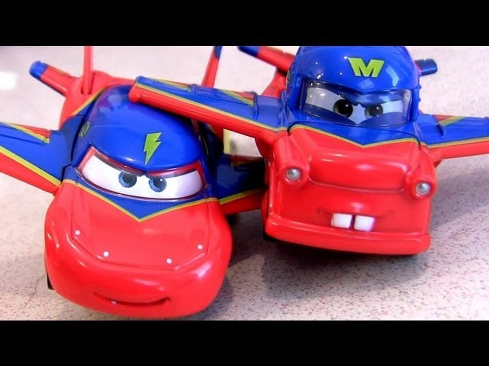 lightning mcqueen plane