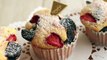 ホットケーキミックスで作るいちごとオレオの濃厚チョコマフィン ラッピングあり Strawberry &Oreo Muffins｜HidaMari Cooking