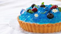 紫陽花ゼリータルトの作り方 Hydrangea jelly tart｜HidaMari Cooking