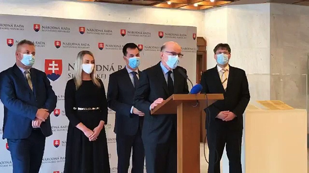 ZÁZNAM: Spoločná TK predstaviteľov koaličných strán