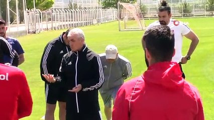 Sivasspor'da Denizlispor mesaisi devam ediyor