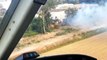 Mesola (FE) - Incendio boschivo, intervengono Vigili del Fuoco (03.06.20)
