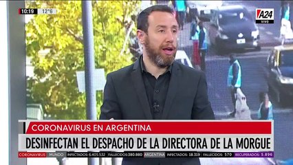 Confirman que la Directora de la Morgue tiene coronavirus