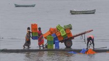 Cyclone Nisarga wreaks havoc in Maharashtra: Visuals inside