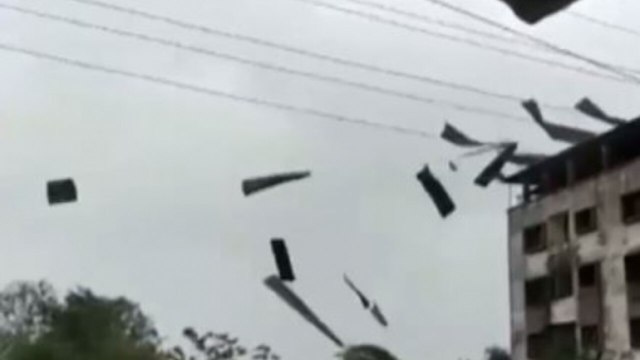 Cyclone Nisarga: From rooftops being blown away to short circuit, watch citizens' videos
