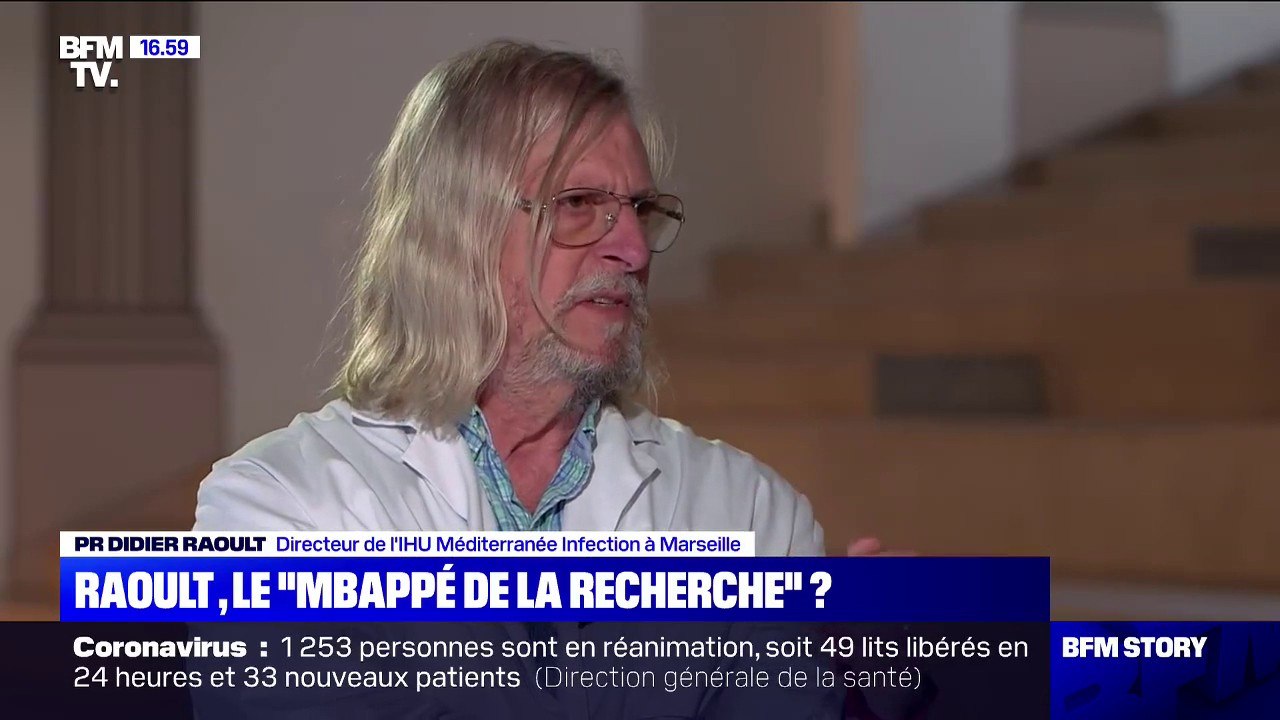 Didier Raoult: "Je trouve que la capacité à analyser la place des uns et des autres en sciences est mauvaise dans ce pays"