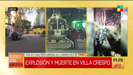 Así quedó por dentro la perfumería de Villa Crespo tras la explosión