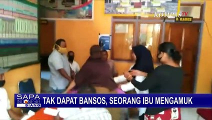 Viral Ngamuk Gak Dapat Bansos Corona, Kursi Kantor Desa Dilempar