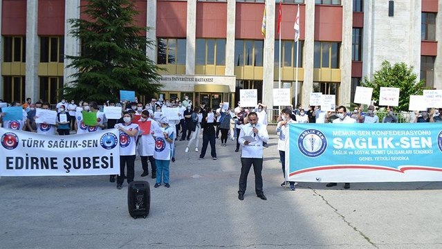 Sağlık çalışanlarından Sağlık Bakanlığı’na tepki