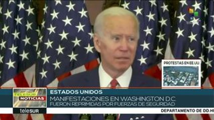 Amenaza de Trump de militarizar EEUU genera más movilizaciones