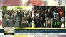 EEUU: octavo día de manifestaciones por asesinato de George Floyd