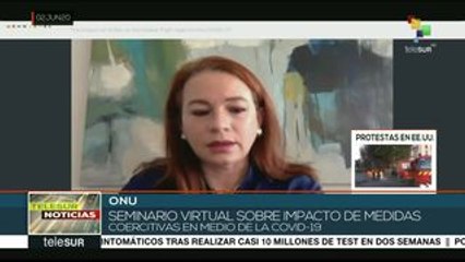 ONU analiza impacto de sanciones en medio de pandemia por COVID-19
