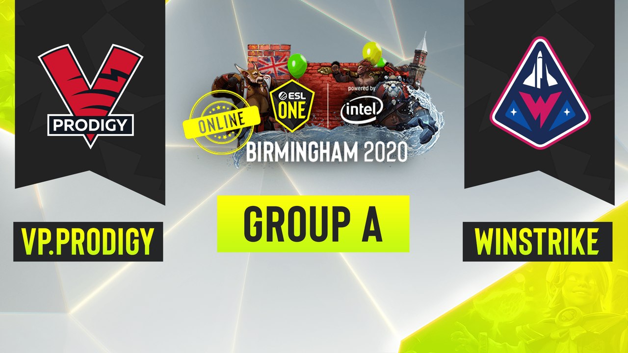 Dota2 - VP.Prodigy vs. Winstrike - Game 1 - ESL One Birmingham 2020 - Group A - EUCIS
