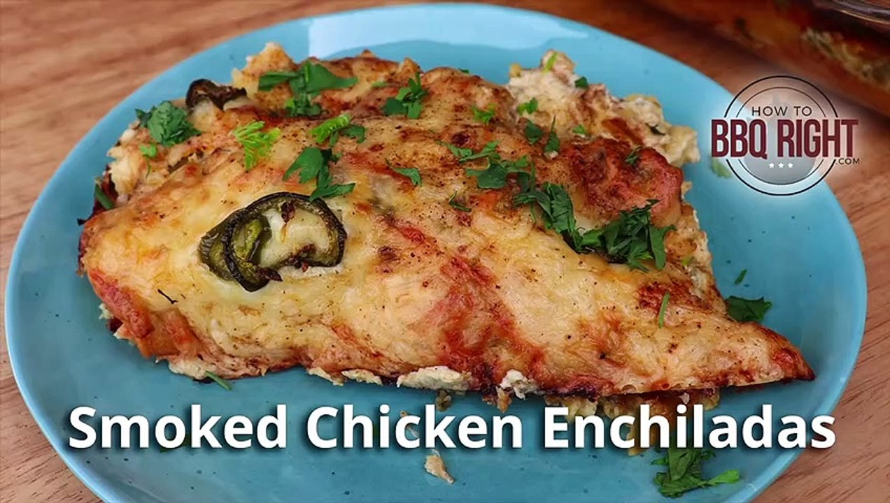 Gringo Smoked Chicken Enchiladas