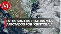 Tormenta tropical 'Cristóbal' se forma en el Golfo de México