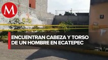 Localizan restos humanos en calles de Ecatepec