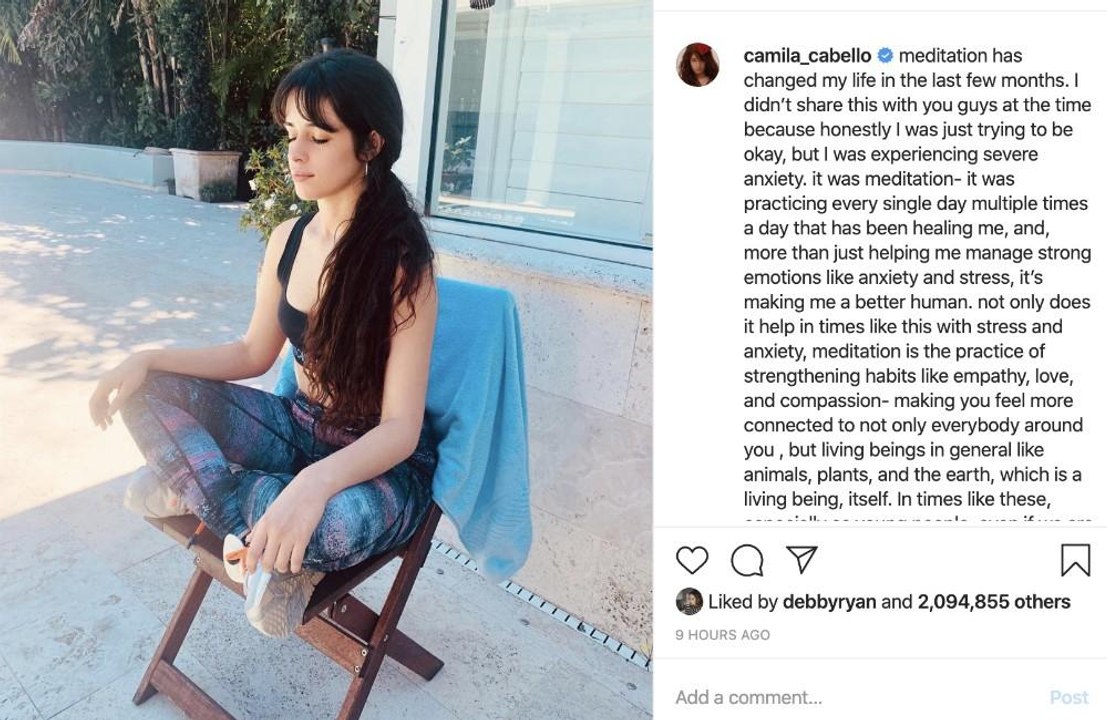 Camila Cabello: So überwand sie ihre psychischen Probleme